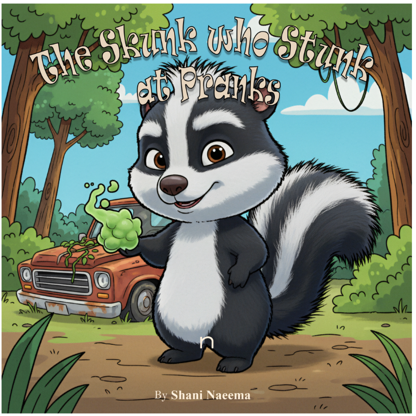 The Skunk who Stunk at Pranks cover